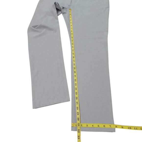 Travis Mathew Golf Pants Mens 34x32 Light Gray Straight Leg Comfort Performance - Picture 11 of 11